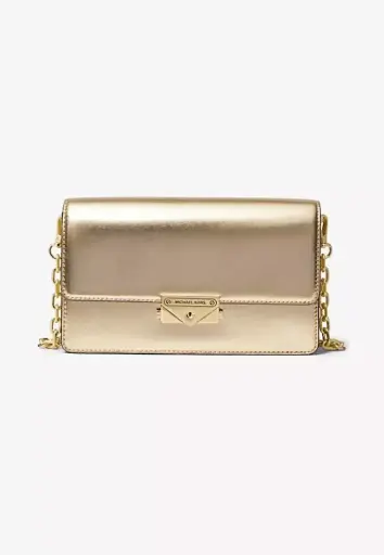 [MKBGD00417 Gold cece medium flip satchel ] Michael Kors