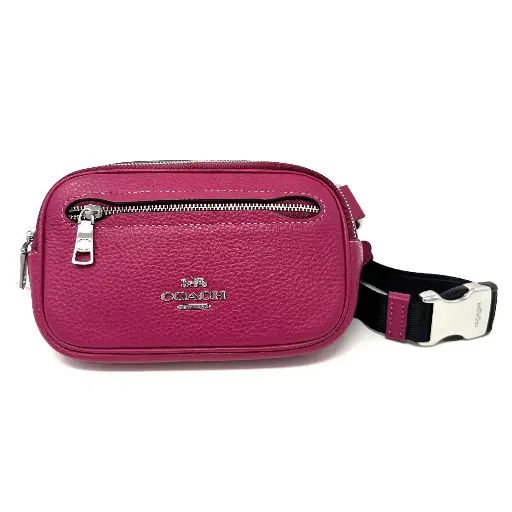 [COBFU00458 Mini fuschia belt bag] Coach