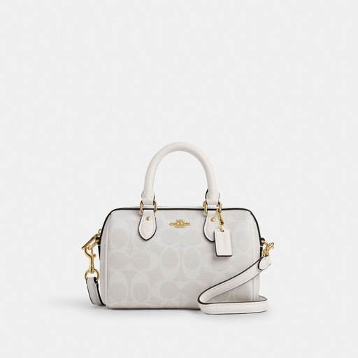 [COBVN00462 Mini rowan vanilla signature ] Coach