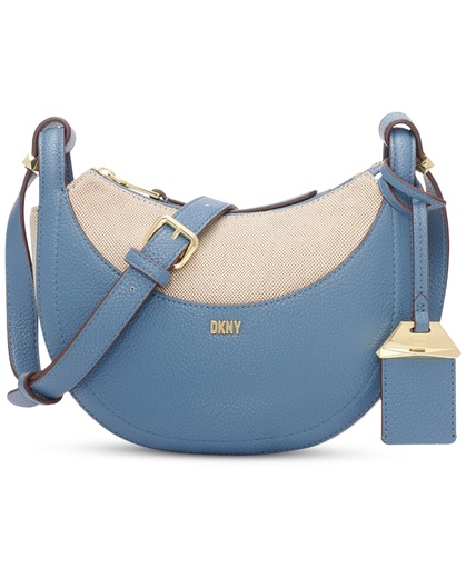 [DKBBL00491 dkny blue/vanilla half moon cross] DKNY