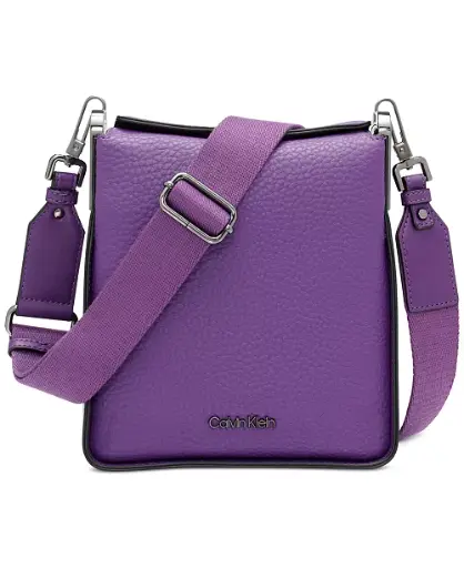 [CKBPU00500 Ck purple cross casual strap] Calvin Klein 