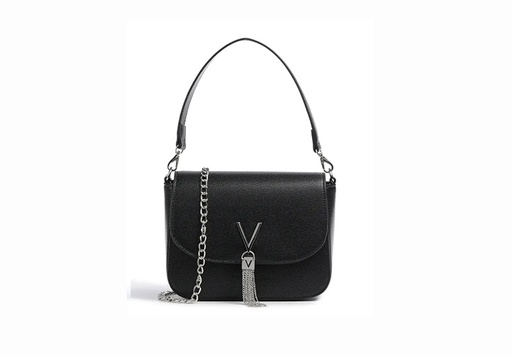 [VNBBK00516 Valentino divina round tassles black] Valentino