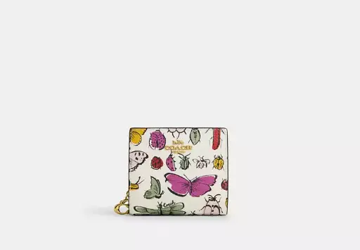 [COWMU00572 Wallet snap butterflies wallet] Wallets