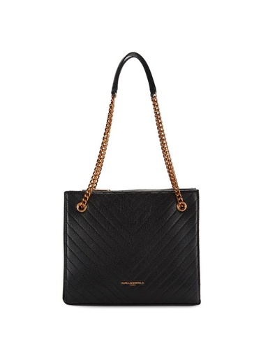 [KLBBK00587 Karl charlotte balck shoulder quilted] Karl Lagerfeld