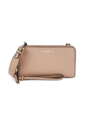 [CKBPK00612 Ck pink wallet cross] Calvin Klein